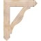 Ekena Millwork Funston Arts & Crafts Smooth Bracket, Douglas Fir, 5 1/2"W x 30"D x 36"H BKT06X30X36FST03SDF - alternate 2